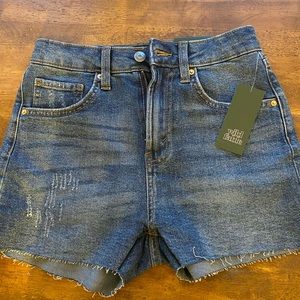 Target wild fable high waisted denim shorts